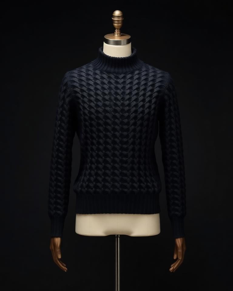 Midnight Cable — Rare VYRE Eclipse Knit design