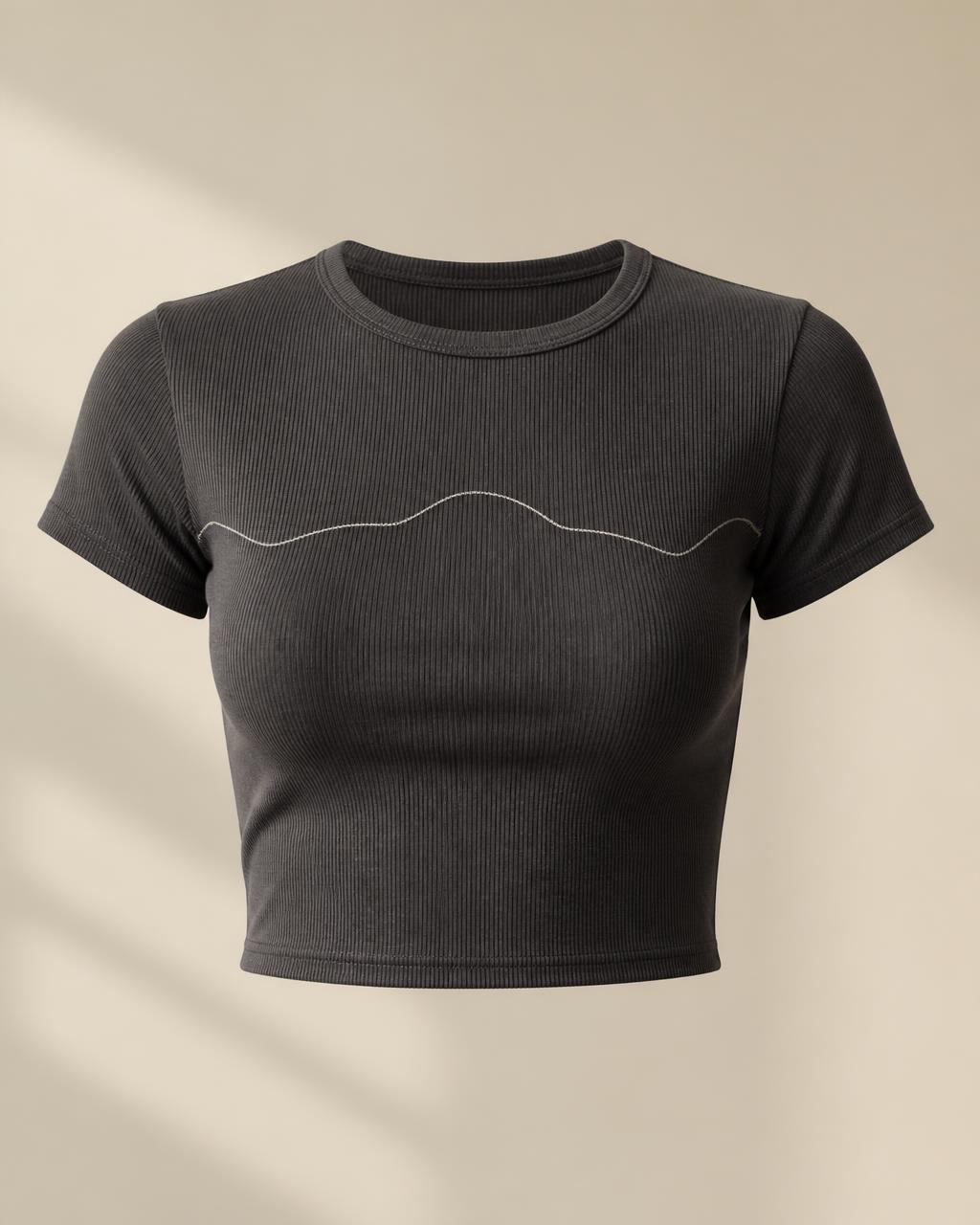 Silver Contour — Epic VYRE Meridian Baby Tee design